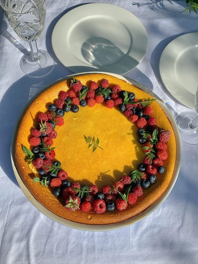 l'immagine rappresenta una torta alla zucca